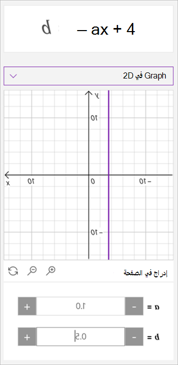 المعادلة تقرأ 3x-2=5