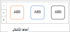 مجموعة أنماط الأشكال