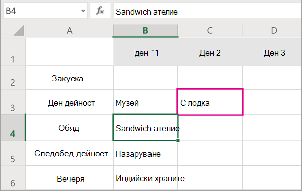 Можете да видите кой е във файла заедно с вас, когато редактирате в реално време.