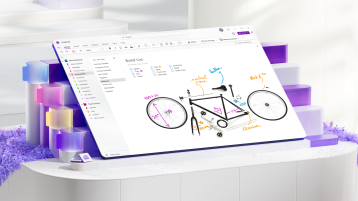 Водене на бележки в OneNote