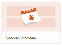Šablona seznamu sledování problémů