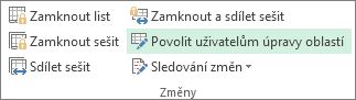 Povolit uživatelům úpravy oblastí