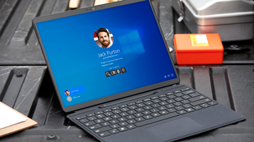 Obrazovka Windows na zařízení Surface Pro X