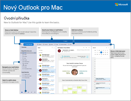 Outlook 2016 pro Mac – úvodní příručka