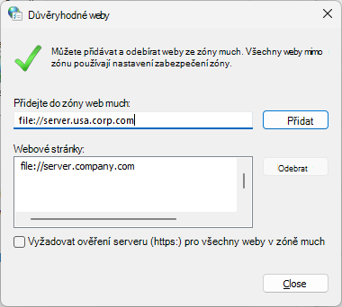 Důvěryhodný web