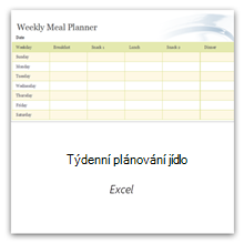 Výběrem tohoto odkazu získáte šablonu týdenního plánu stravování.