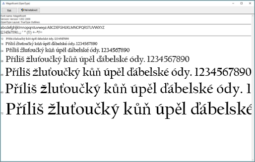 Prohlížeč písem systému Windows vám umožní písma zobrazit a nainstalovat na počítač s Windows.