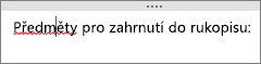 OneNote automaticky kontroluje potenciální pravopisné chyby.