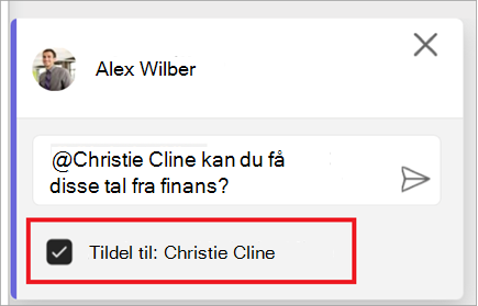 Tildel opgave på Mac