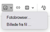 Outlook til Mac indsæt billede i signatur