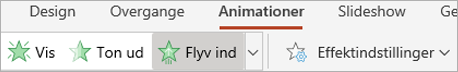 Tilføj animation