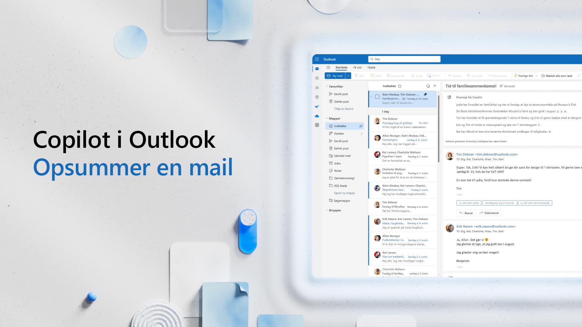 Video: Opsummer en mail