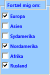 Eksempel på et ActiveX-objekt af typen afkrydsningsfelt