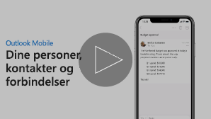 Miniaturebillede med videoen Få mere at vide om kontakter – klik for at afspille