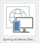 Skabelonknap til Access-webapp