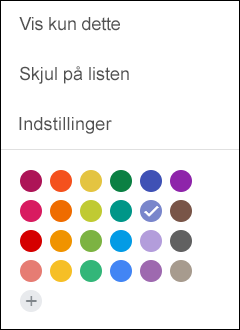 Vælg Indstillinger fra din Google-kalender.