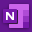 OneNote til Windows 10-ikon