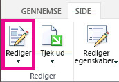 Rediger siden