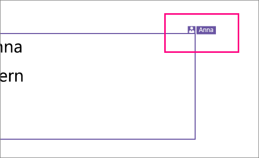 Zeigt das Symbol an, das anzeigt, dass jemand an einem Abschnitt auf einer Folie in PowerPoint 2016 für Windows arbeitet.