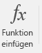 Schaltfläche "Funktion einfügen"