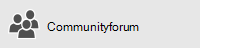 Schaltfläche "Communityforum"