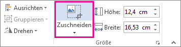 Befehl 'Bildtools - Format' auf der Registerkarte 'Bildtools - Format'