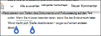 Wählen Sie im Kontextmenü "Neuer Kommentar" aus.