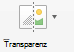 Schaltfläche "Transparenz" auf der Registerkarte "Grafik formatieren" des Menübands