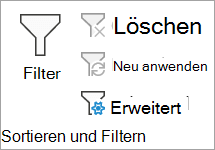 Filter Erweitert