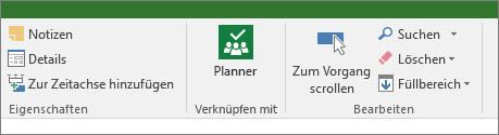 Bild der Schaltfläche "Planner" im Aufgabenmenüband