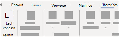 Wählen Sie Laut vorlesen aus.