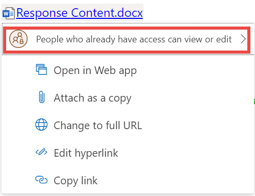 Zugriffsrechte für Personen im neuen Outlook