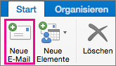 Schaltfläche "Neue E-Mail"