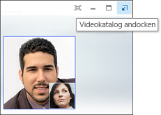 Screenshot zu 'Videokatalog andocken'