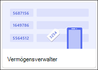 Asset Manager-Listenvorlage