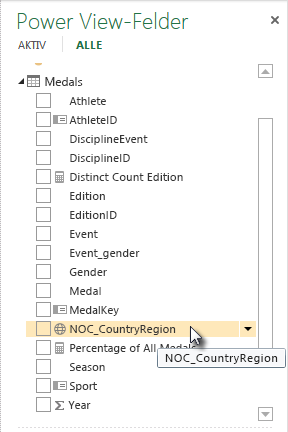 Symbol für geographischen Standort in 'Power View-Felder'