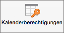 Outlook 2016 für Mac, Schaltfläche "Kalenderberechtigungen"