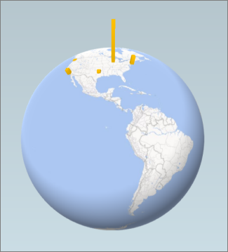 A population bar out of proportion to other bars