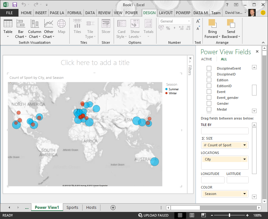 Create a map visualization