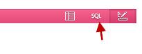 SQL view on the toolbar