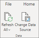 Refresh a PivotTable