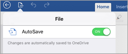 AutoSave