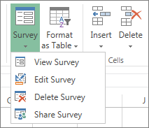 Survey command