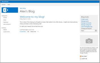 Blog Site Template