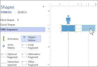 UML Sequence lifeline