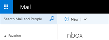 What the ribbon looks like in Outlook Web App