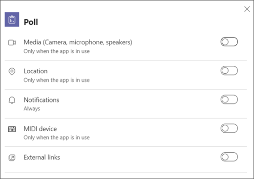 toggle feature setting