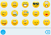 emoticons in Skype for Business for iOS and Android