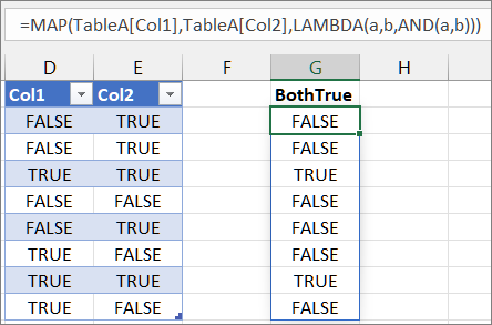 Second MAP function example