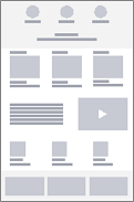 Company Wireframe Diagram